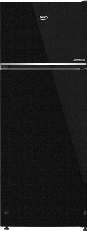 Beko 314L Refrigerator, black, RDN350M20SXEGB