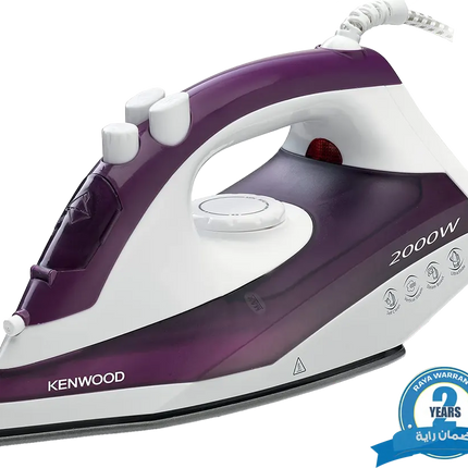 Kenwood Steam Iron , 2000W , 250 ml Tank Capacity , Purple ,( Raya Warranty ) , STP46.000WP