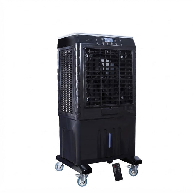 Master Elektron Desert Air Cooler - 100 Liters - 3 Speeds - Remote Control - Black ME-AC000100LB