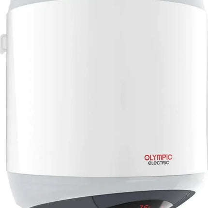 Olympic Electric Hero Turbo Water Heater - 50 Liters - Digital Display - White - 1108