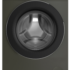Hitachi 8kg Front Load Full Automatic Washing Machine - BD-80YFVEM - BLDC Inverter & Refreshing Steam - Dark Grey - Made in Turkey