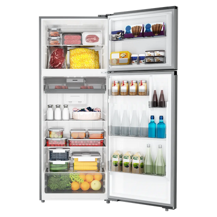 Midea NoFrost Top Freezer Refrigerator , 505 Liter Inverter Motor , Stainless Steel - MDRT689MMN46DO