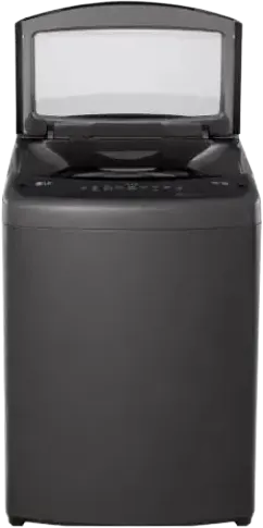 غسالة إل جي 19 كجم ذات التعبئة العلوية T19V2NDHGX بتقنية الديجيتال إنفرتر - أسود 