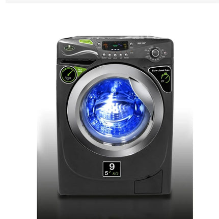 Kiriazi Washing Machine 9 KG 1200 RPM Silver KW 1209-S
