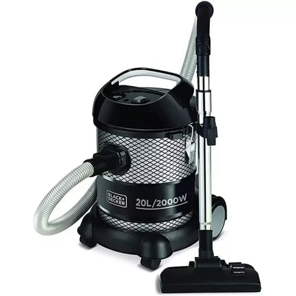 Black & Decker Drum Vacuum Cleaner 2000W 20L BV2000 - Black