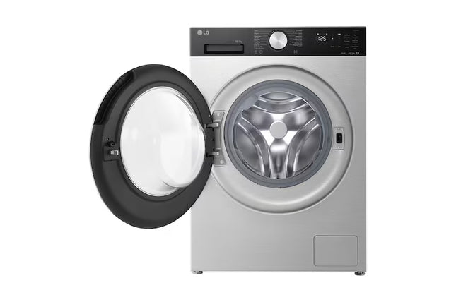 غسالة LG جديدة بسعة 10/7 كجم ومزودة بوحدة تجفيف Eco Hybrid™‎ -F4X5RRG23BN