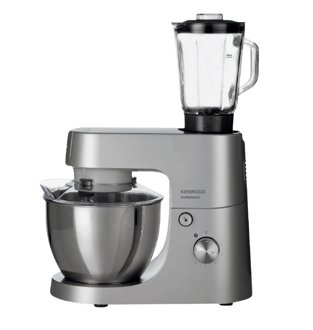 Kenwood mixer, 1400 watt, 5 liters, silver + mixer jar, KHH01.120SI