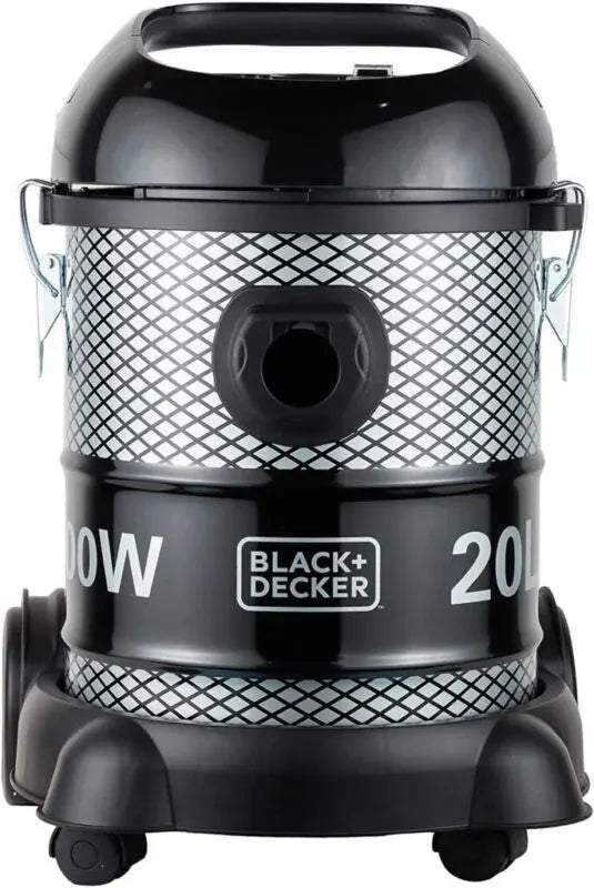 Black & Decker Drum Vacuum Cleaner 2000W 20L BV2000 - Black