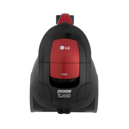 LG Bagless Canister Vacuum Cleaner Red - VC5420NNTR