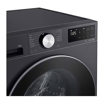 غسالة إل جي ذات التعبئة الأمامية 10 كجم بتقنية AIDD وواي فاي F4X5RYG24