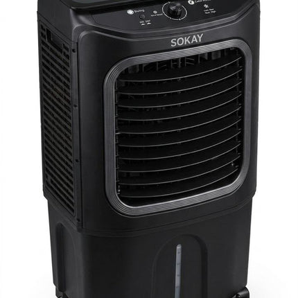 Sokay Air Cooler - Powerful Cooling 60 Liters - Black - ACS-60