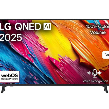 تلفزيون ال جي الذكي 65 بوصة، 4K UHD QNED مع جهاز استقبال مدمج - 65QNED70A6A 