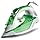Kenwood 30 Reviews 2600W 350 ml Steam Iron, Ceramic Sole Panel, Environmental Function, 45/140g Steam Power, Anti-Distillation, Stp70.000W White/Green - (International Warranty)