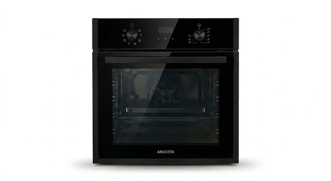 Argosta 60cm Built-in Gas Oven, Black, Safety Device, Fan, Digital Timer, Turkey - Model: AR GO6060S