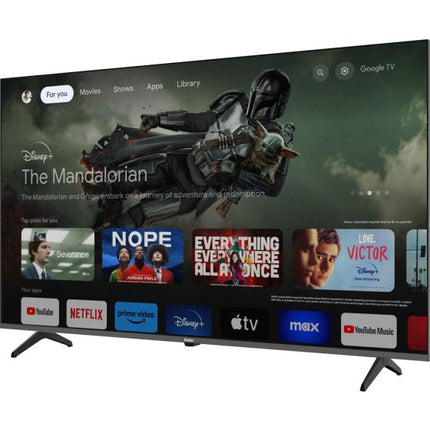 تلفزيون هاير الذكي 55 بوصة، بدقة 4K UHD LED ومستقبل مدمج - H55K80EU 