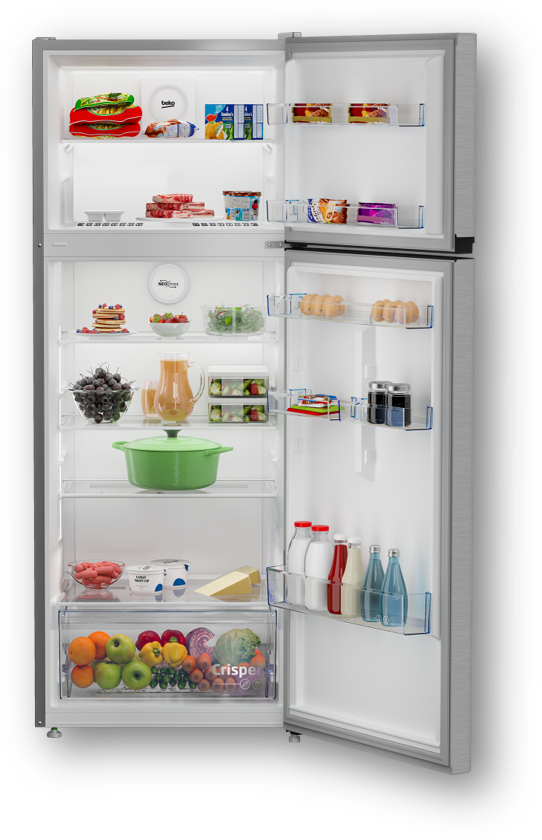 Beko Refrigerator 350L Black RDNE400K02DXIEGB