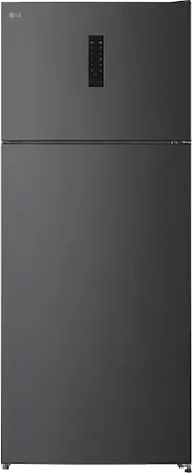 LG Refrigerator 523 Liters No Frost 2-Door GTF522PSAN Turkish Inverter - Black