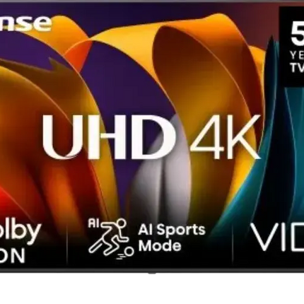 تلفزيون Hisense مقاس 55 بوصة سمارت 4K UHD LED موديل 55A6N -