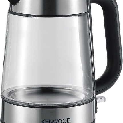Kenwood Glass Electric Kettle , 1.7 Liters , 2200 W , Silver , ZJG08.000CL