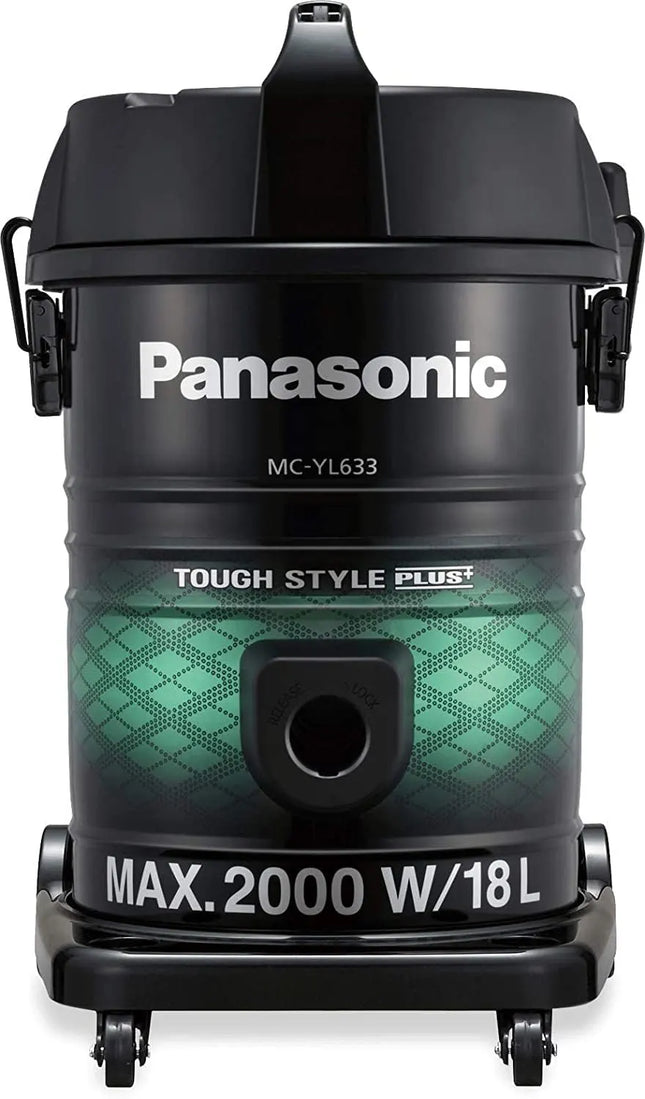 Panasonic Drum Vacuum Cleaner 2000W 18L MC-YL633 - Malaysia - Black - image 2