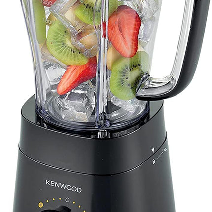Kenwood Electric Blender, 500 Watt, 1.5 Liter, 2 Mills, Black, BLP16.360BK