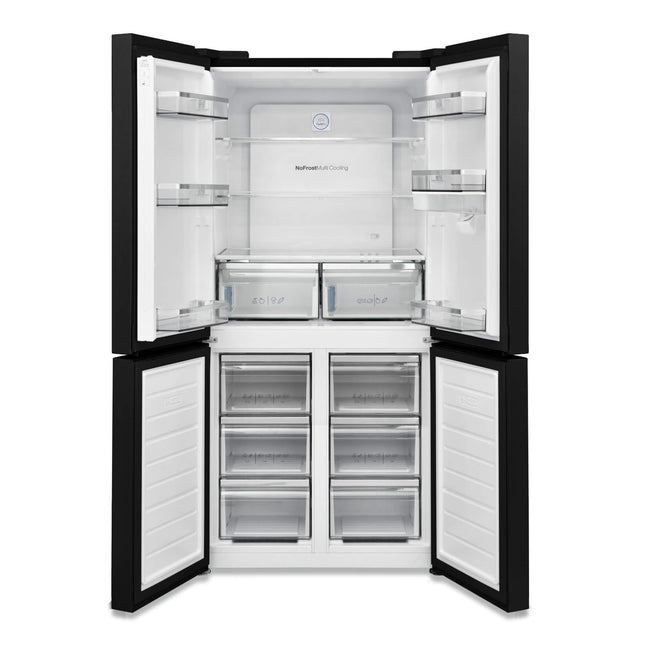 White Point Refrigerator 4 doors 488 liters digital screen Dark stainless Water Dispenser MADE IN TURKEY WPR620DWDVDX Inverter - image 2