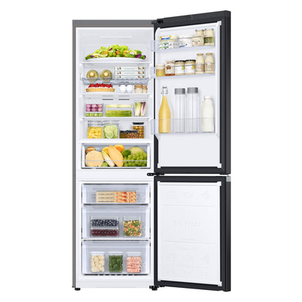 Samsung NoFrost Bottom Freezer Refrigerator , 341 Liter Inverter Motor , Black - RB34C672EB1/MR