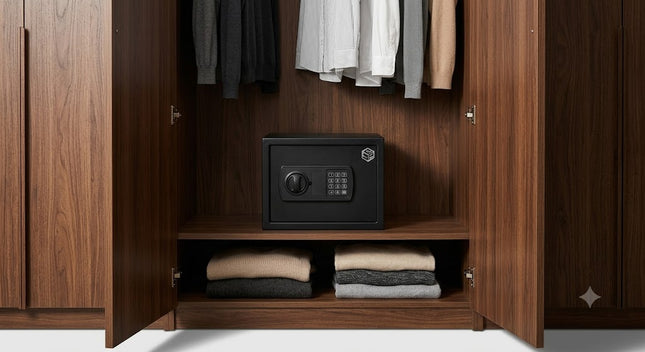LG Electronic Safe Model 30 LGK - Black | Large Secure Safe for Home and Office