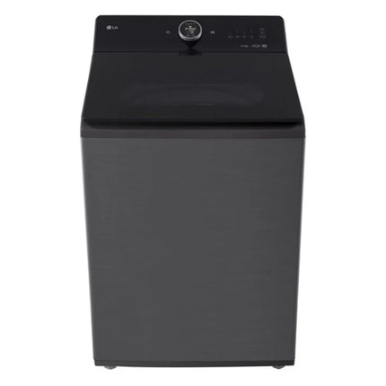 LG Digital Top Load Automatic Washing Machine with Inverter Technology, 25 kg, Platinum Black - T25X7EFHTTP