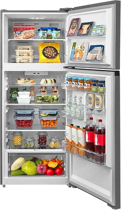 Midea Refrigerator MDRT580MTN46, Tropical Compressor, Active C Fresh Filter,411 L, Bru Steel