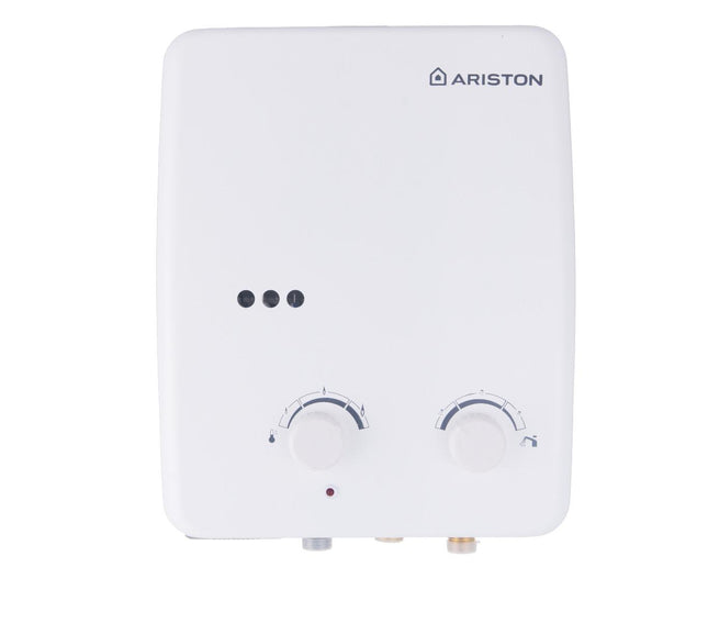 Ariston Gas Water Heater , 6 Liter White - DGI 6L DF NG