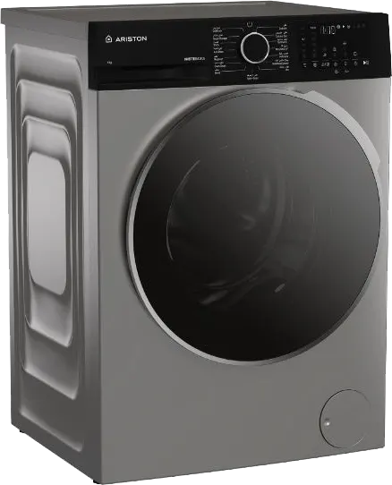 Ariston 8kg Front Load Automatic Washing Machine - WFST8GWHR - Inverter - Grey