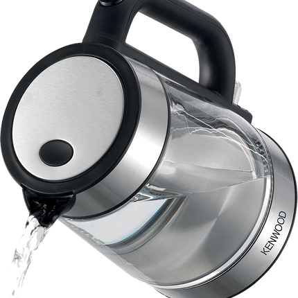 Kenwood Glass Electric Kettle , 1.7 Liters , 2200 W , Silver , ZJG08.000CL