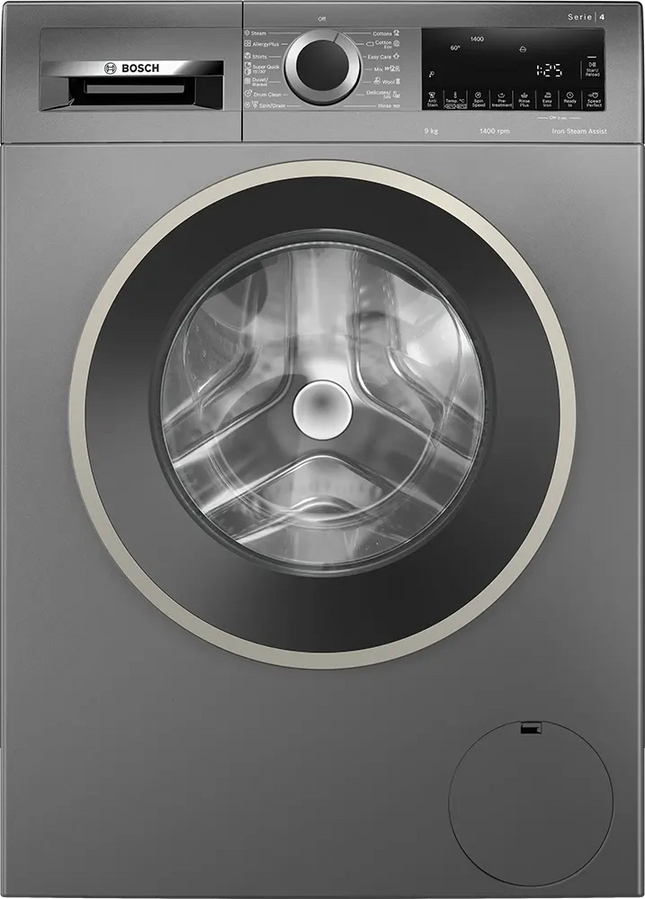 Bosch 9kg Front Load Automatic Washing Machine - WGA244Z1EG - EcoSilence Drive - Cast Iron Grey