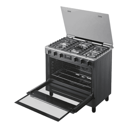 Toshiba 90cm Lava 2 Pro Gas Cooker, Full Safety Digital Control, Fan RLA2-90MG5GE(MG)-EG