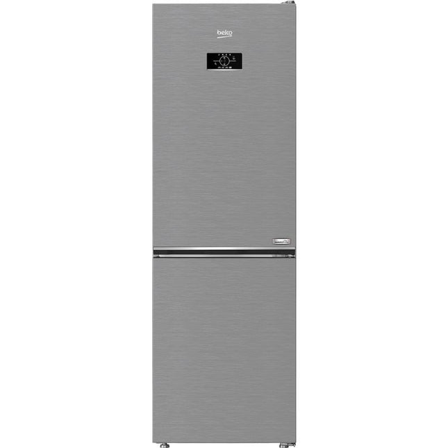 Beko Combi NoFrost Bottom Freezer Refrigerator , 367 Liter , Silver - RCNE367E30ZXB