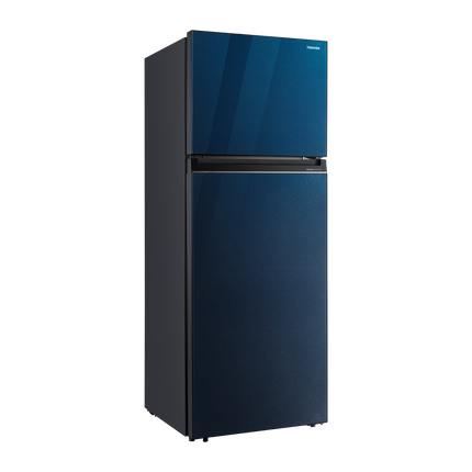 Toshiba Top Freezer Refrigerator - No Frost - Inverter - 450 Liter - 2 Doors - Blue Glass - RT624WEPGN73 - image 4