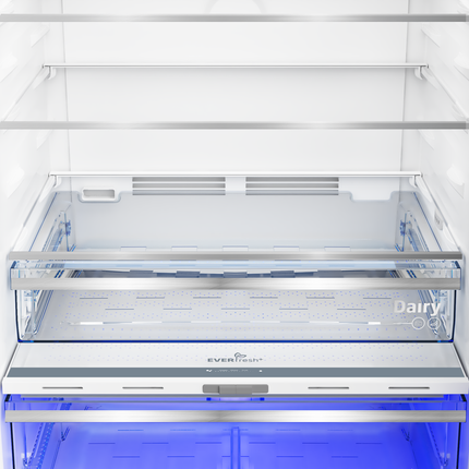Beko Top Freezer Refrigerator -557 Liter- 2 Doors - Frost-Free - Digital Display - Black - B3RDNE590ZB