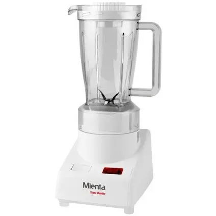 Mienta Electric Blender - 500 Watts - 1 Liter - Grinder - White- BL721
