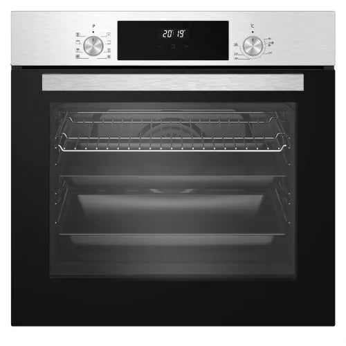 Simfer Built-in Oven 60cm - Gas - Self-Ignition - Full Safety Features - Digital Timer - 2 Fans - Stainless Steel BO60SG02