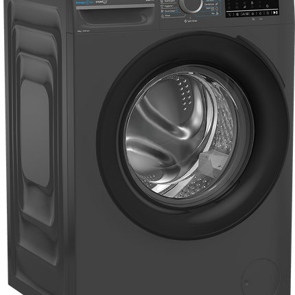 Beko 8kg Front-Load Automatic Washing Machine WFST87XA - ProSmart Inverter - Dark Grey