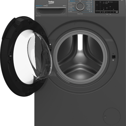 Beko 10kg Front-Load Automatic Washing Machine WFST107XA - ProSmart Inverter - Dark Grey