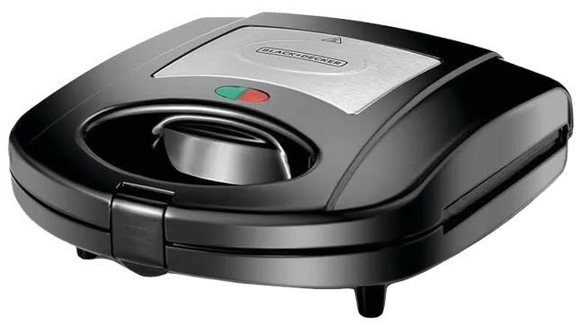 Black & Decker 2-in-1 Sandwich Maker 780W TS2120 - Black