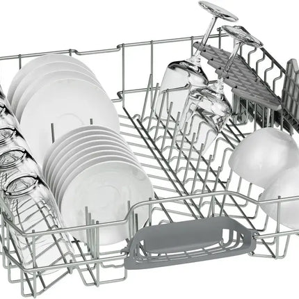 Bosch dishwasher 14 place settings SMS46NI20V digital fingerprint resistant - stainless steel silver