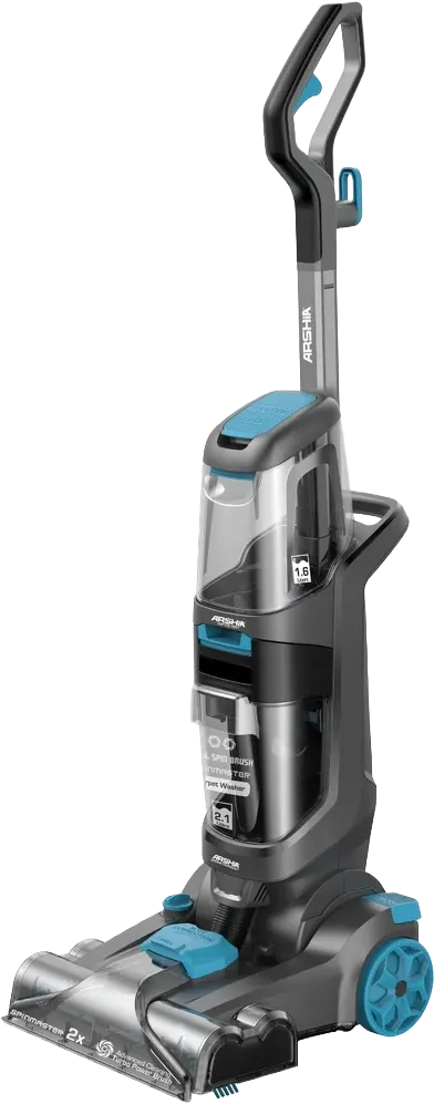 Arshia CW128-3061 Carpet Washing Machine and Vacuum Cleaner, 1000W, 2.1L Capacity, 2.5L Hose - Gray