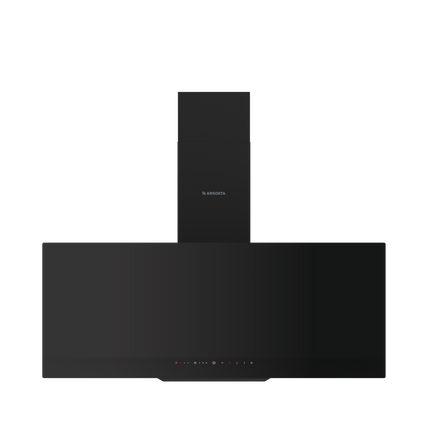 Argosta Inverter Pyramid Range Hood 90cm Black Glass - AR AG90 2TCBL