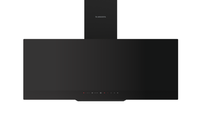 Argosta Inverter Pyramid Range Hood 90cm Black Glass - AR AG90 2TCBL