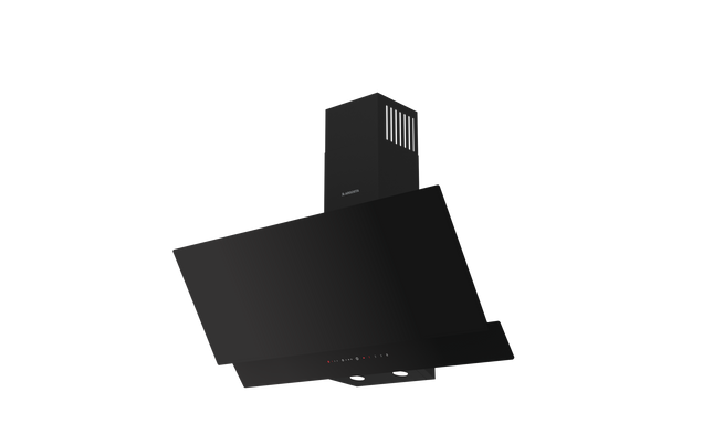 Argosta Inverter Pyramid Range Hood 90cm Black Glass - AR AG90 2TCBL