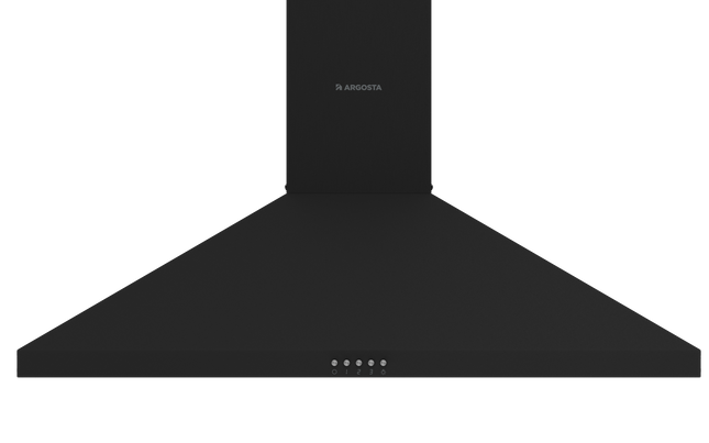 Argosta Inverter Pyramid Range Hood 90cm Black - AR P90 PBBL