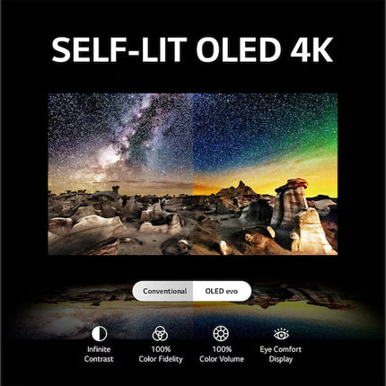 LG، تلفزيون OLED، سلسلة A3 بحجم 65 بوصة، WebOS Smart AI ThinQ